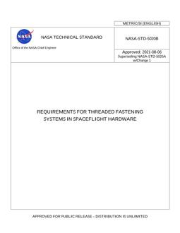 NASA STD-5020B