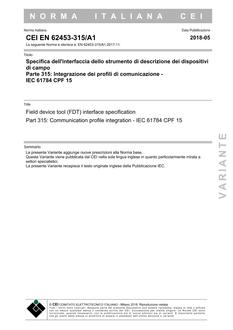 CEI EN 62453-315
