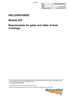 NR NR/L2/XNG/30020/A27 ISSUE 1