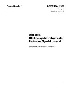 DANSK DS/EN ISO 12866
