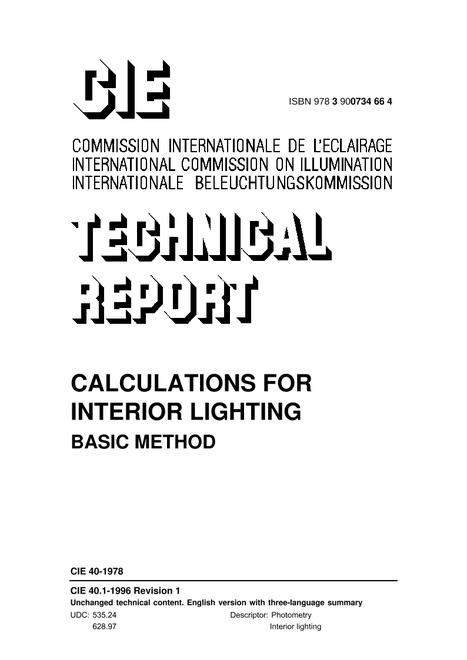 CIE 040-1978