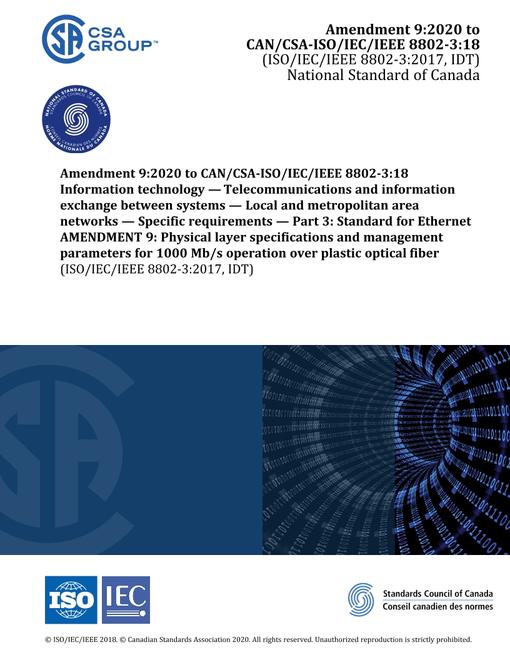 CAN/CSA-ISO/IEC/IEEE 8802-3I:18