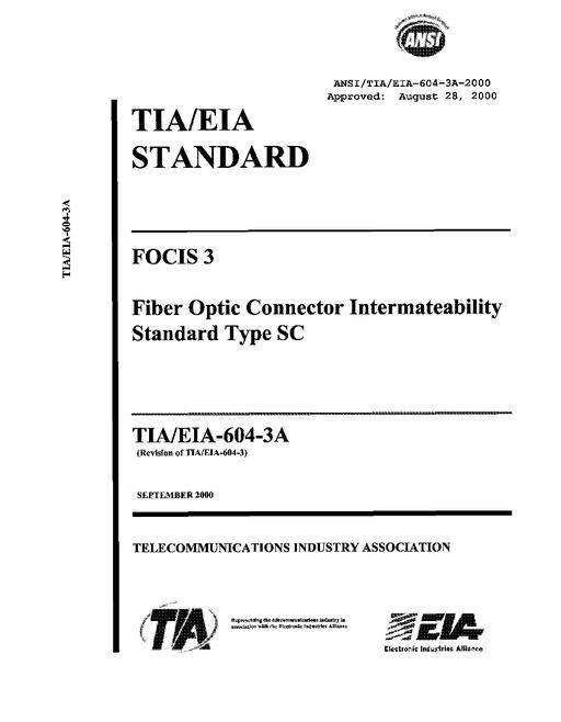 TIA ANSI/TIA/EIA-604-3A