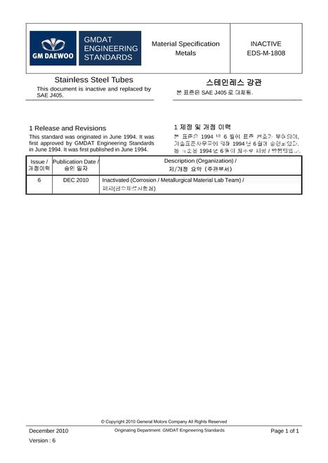 GMKOREA EDS-M-1808