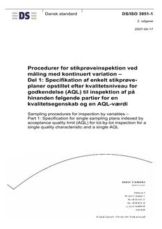 DANSK DS/ISO 3951-1