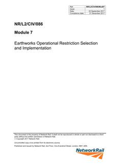 NR NR/L2/CIV/086/MOD07 ISSUE 1