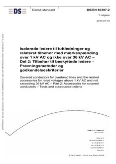 DANSK DS/EN 50397-2