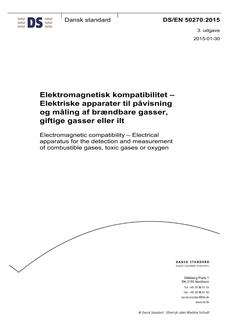 DANSK DS/EN 50270