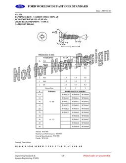 FORD WD121