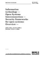 BS ISO/IEC 10181-1:1996