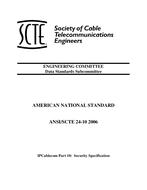 SCTE 24-10 2006