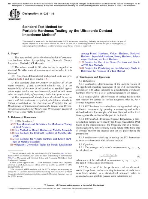 ASTM A1038-19
