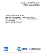 CAN/CSA-ISO/IEC 9075-11:18 (R2022)