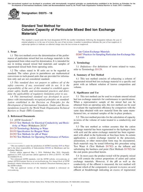 ASTM D3375-18