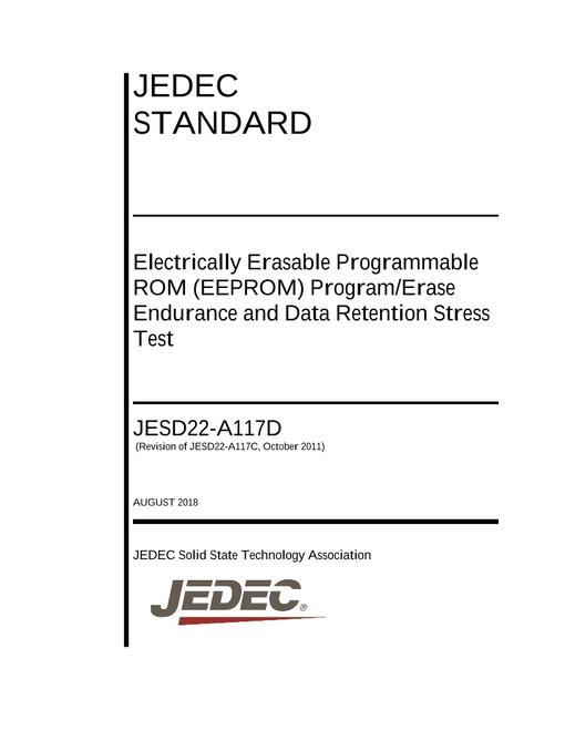 JEDEC JESD22-A117D