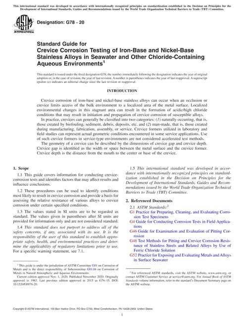 ASTM G78-20