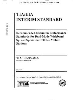 TIA TIA/EIA/IS-98-A