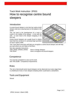 NR TWI 2P031 ISSUE 1