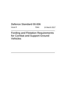 MODUK DEF STAN 00-006
