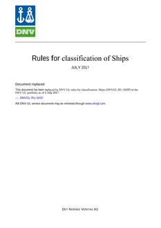 DNV DNV-RU-SHIPS PART 6 CHAPTER 10