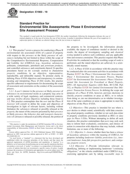 ASTM E1903-19