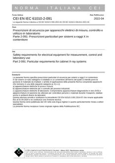 CEI EN IEC 61010-2-091