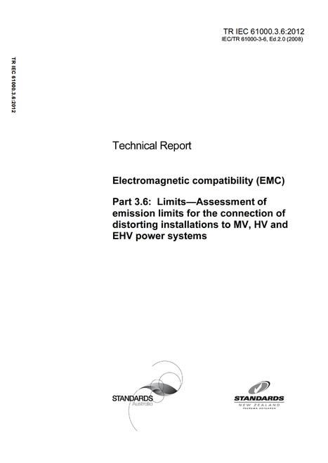 TR IEC 61000.3.6:2012
