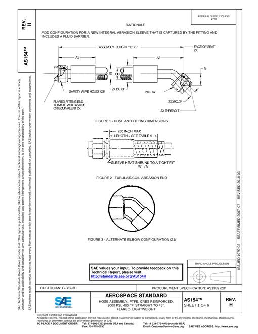 SAE AS154H