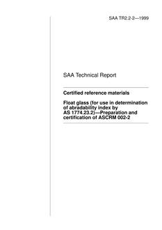 SAA TR2.2-2-1999