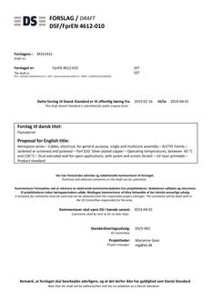 DANSK DSF/FPREN 4612-010