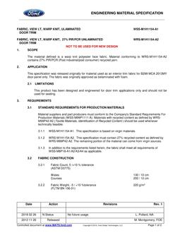 FORD WSS-M1H1154-A1