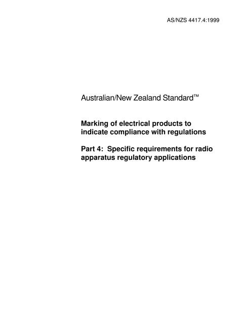 AS/NZS 4417.4:1999