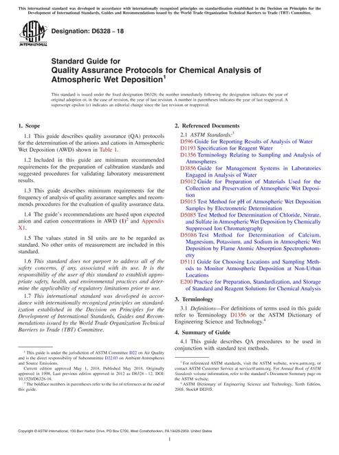 ASTM D6328-18