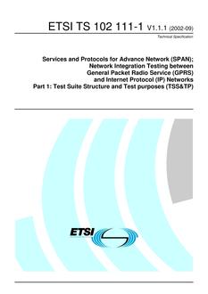 ETSI TS 102 111-1