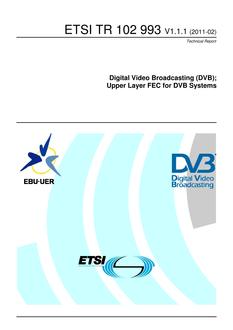 ETSI TR 102 993