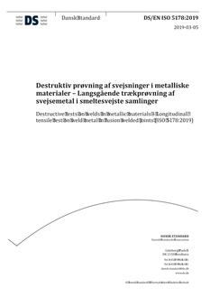 DANSK DS/EN ISO 5178