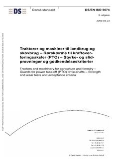 DANSK DS/EN ISO 5674