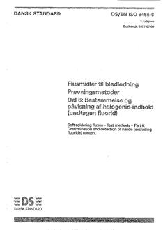 DANSK DS/EN ISO 9455-6