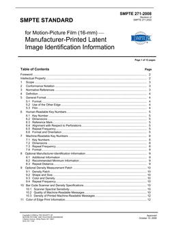SMPTE ST 271
