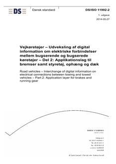 DANSK DS/ISO 11992-2