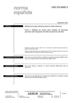 AENOR UNE-EN 60885-3