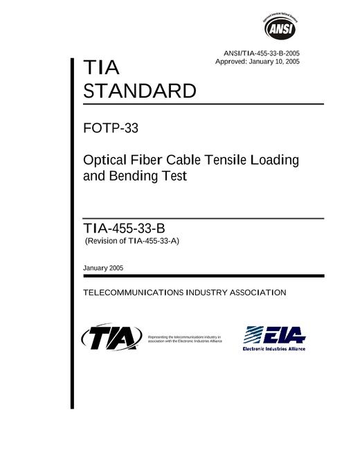 TIA ANSI/TIA-455-33-B