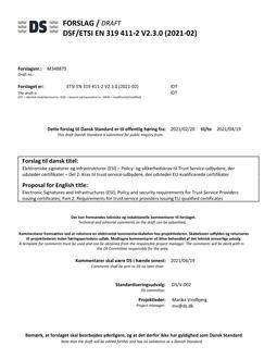 DANSK DSF/ETSI EN 319 411-2 V2.3.0 (2021-02)