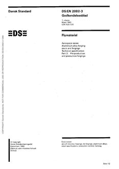 DANSK DS/EN 2082-3