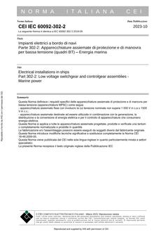 CEI IEC 60092-302-2