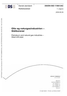 DANSK DS/EN ISO 11961