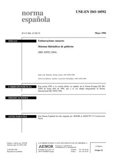 AENOR UNE-EN ISO 10592