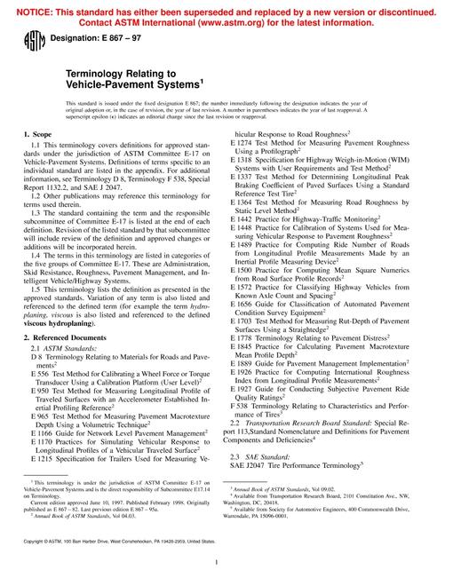 ASTM E867-97