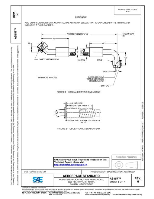 SAE AS157H