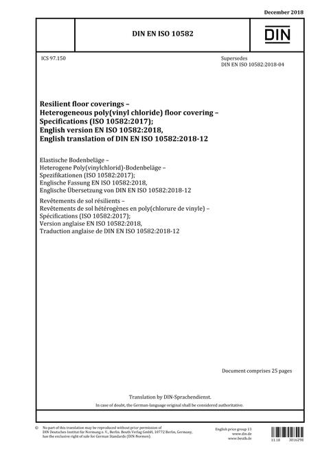 DIN EN ISO 10582